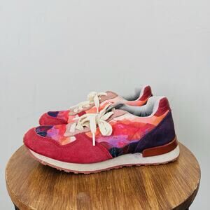 Inkas Red Tie Dye Sneakers Women’s Size 6